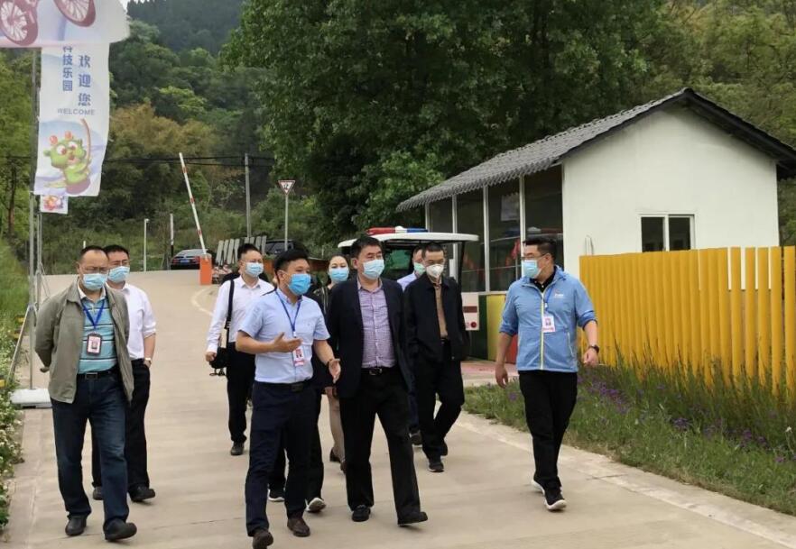 旅投集團領導到金龍長城景區調研指導工作