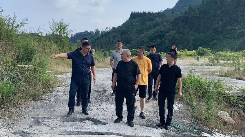 省旅投集團領導調(diào)研峨眉山太陽村鄉(xiāng)村振興項目
