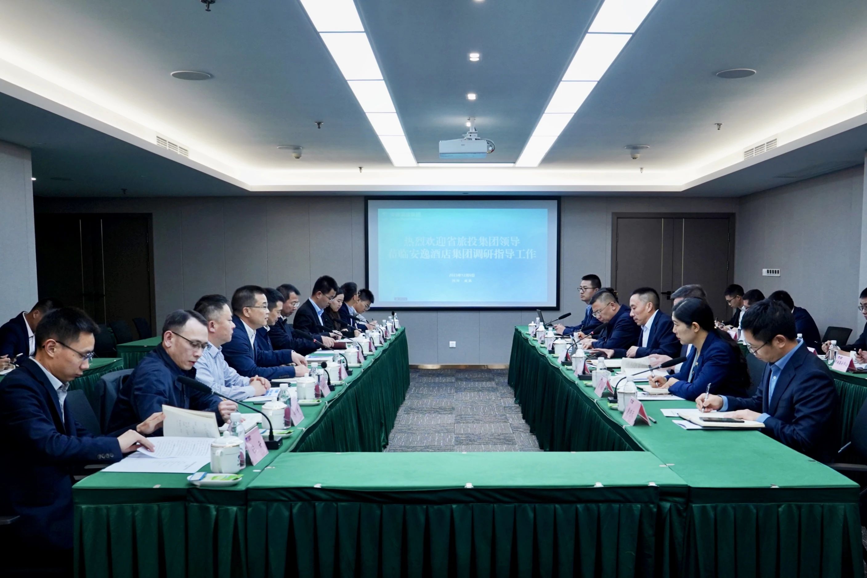 省旅投集團黨委書記、董事長游勇率隊赴二級子公司調研